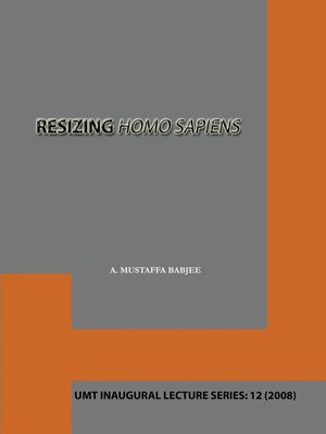 cover image of Resizing Homo Sapiens